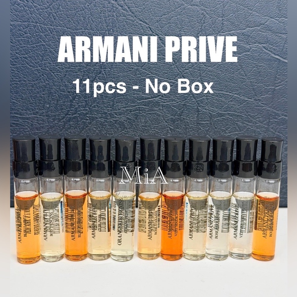 ARMANI PRIVE Perfume Sample 2ml (11pcs) NEW No Box